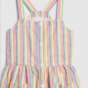 NWT Gap kids Rainbow Stripe Dress